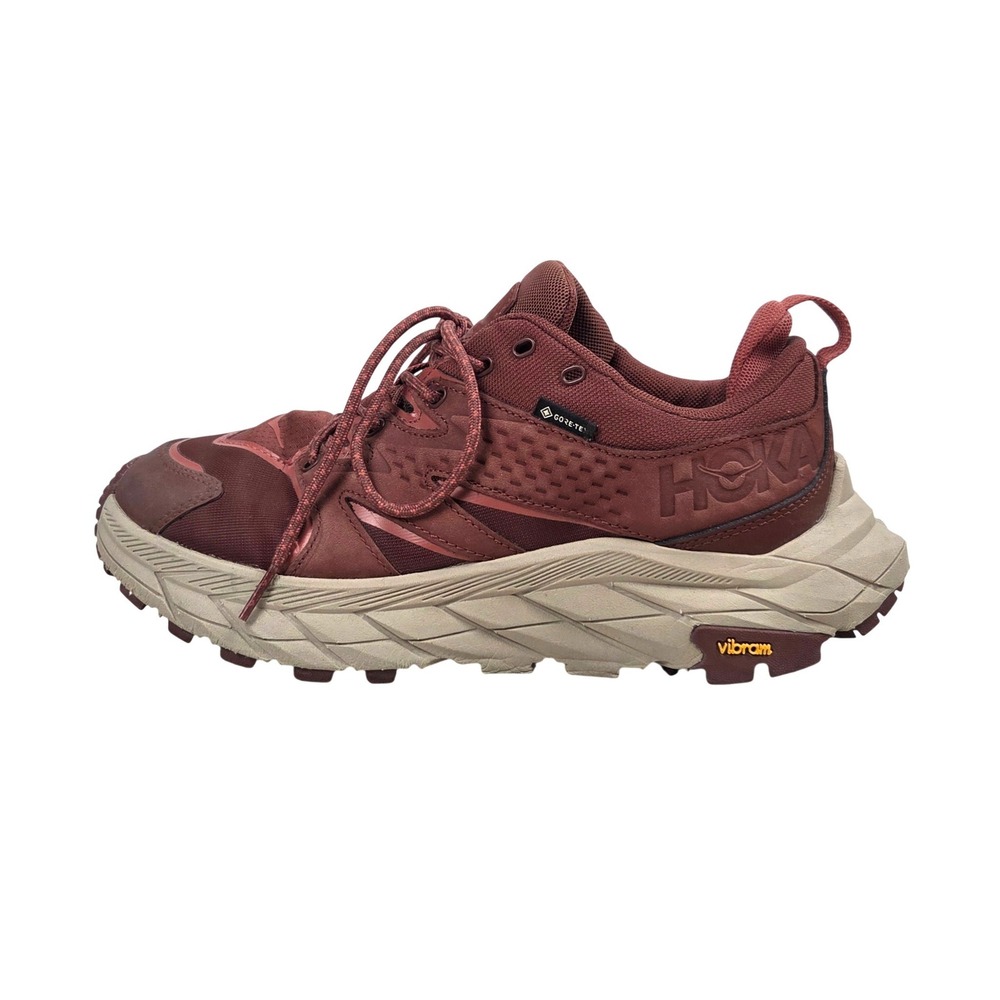 HOKA Women's Burgundy Trail Running Shoes
